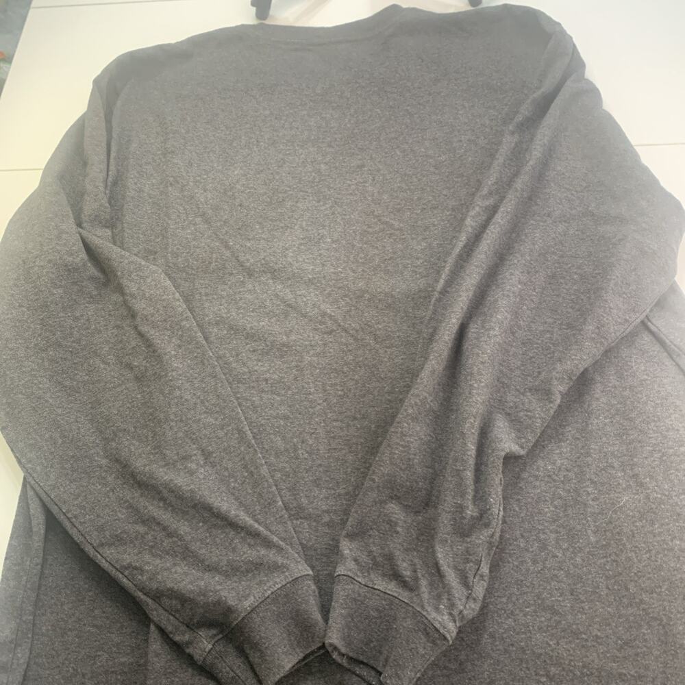 Carhartt Loose Fit Long Sleeve T-Shirt Mens 2XL Tall Gray - Picture 6 of 6